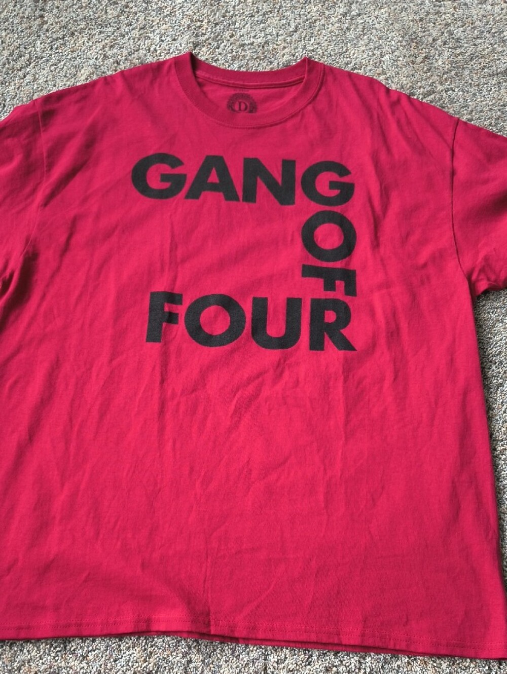 GANG OF FOUR MENS T-SHIRT XL